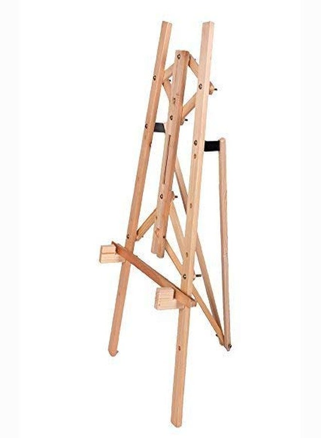 Eascan Art Artrina Wooden Flexi Easel (5 ft , Natural) - Image 1